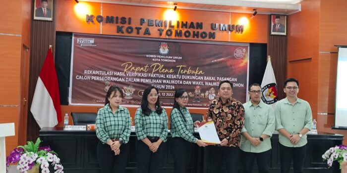 Rapat Pleno Terbuka Rekapitulasi Verfak Bapaslon Perseorangan, Pijoh : Bapaslon  Telah Memenuhi Syarat