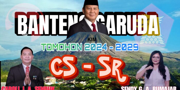 Prabowo Restui Caroll Sendy Maju Pilkada Tomohon 2024, Aliansi PDIP-GERINDRA