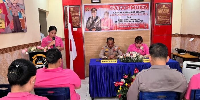 Kapolres Arianto Kunjungi Polsek Tumpaan-Tareran, Ini Harapannya