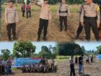 Sukseskan Program Nasional Ketahanan Pangan, Polres Minsel Gelar Penanaman Bibit Jagung