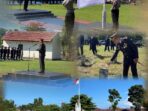 Peringati Hari pahlawan, Polres Minsel Gelar upacara Bendera dan Ziarah ke TMP Amurang.