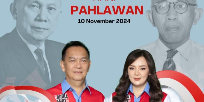 Caroll-Sendy Peringati Hari Pahlawan Tahun 2024