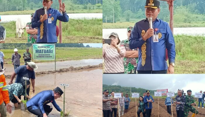 Dukung Program Presiden Prabowo, Bupati Tendean Canangkan Gerakan Tanam Tanaman Pangan dan Hortikultura 2025