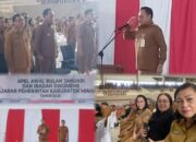 Pimpin Apel Perdana Awal Tahun Jajaran Pemkab Minahasa, Bupati Tendean: Selamat Tahun Baru 2025