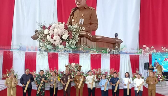 Digelar Kejaksaan Negeri Minahasa, Bupati Minahasa N. Tendean Hadiri Launching Program “Jaga Sekolah”