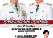 Jajaran Pemerintah Dan Masyarakat Minahasa Mengucapkan Selamat Atas Dilantiknya YSK- VICTORY Gubernur dan Wakil Gubernur Sulut 2025-2030