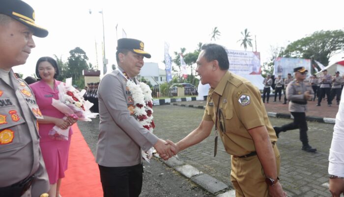 Kapolda Sulut Kunjungi Kota Tomohon, Sekkot Roring, Sinergi Pemkot dan Polda Sulut Terkait Katibmas