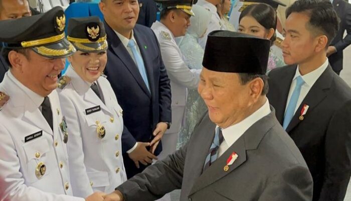 Caroll Senduk – Sendy Rumajar Resmi Dilantik Sebagai Walikota dan Wakil Walikota Tomohon 2025-2030