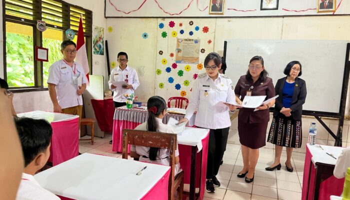 Sendy Rumajar Hadiri Pembukaan Ujian Sekolah SMP di Tomohon dan Tekankan Pentingnya Evaluasi Pendidikan