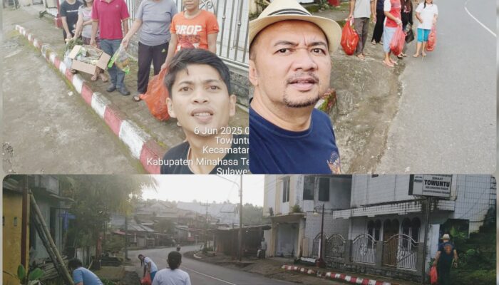 Konsisten Jalankan Program Jumat Bersih, Pemdes Towuntu Timur Komit Ciptakan Desa Sehat dan Indah