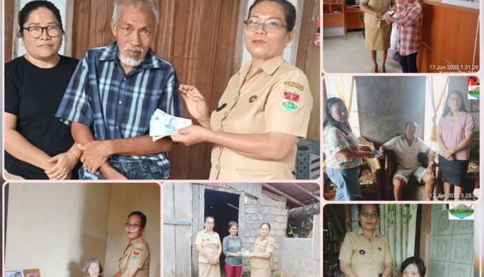 Pemdes Liwutung Salurkan BLT Dana Desa Tahap II Bagi 12 Warga Penerima