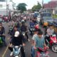 Ratusan Personel Polres Minahasa Amankan Pemakaman Korban Pembunuhan di Desa Langowan