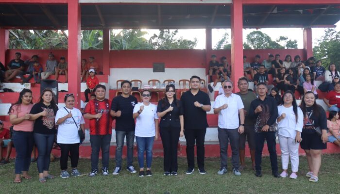 Turnamen Sepak Bola Tinoor Raya Dimulai, Wakil Wali Kota Tomohon Tegaskan Pentingnya Sportivitas dan Karakter