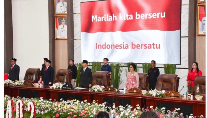 Rektor UNSRAT Hadiri Rapat Paripurna DPRD Kota Manado Memperingati HUT ke 402 Kota Manado