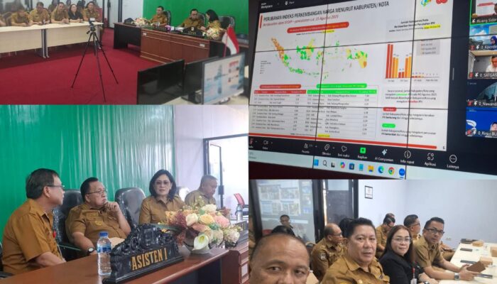Capaian Positif IPH Minahasa Turun Signifikan, Bupati Minahasa RD Ikuti Rakor Pengendalian Inflasi Daerah