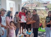 Kunjungi Keluarga Korban Kebakaran di Desa Paslaten, Bupati Dondokambey Serahkan Bantuan