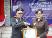 Dihadiri Wawali Wendy Rumajar, Pemkot Tomohon Terima Penghargaan pada Peringatan Hari Pengayoman ke-80