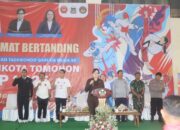 Wawali Sendy Rumajar Buka Kejuaraan Taekwondo Garuda Muda ’95 Piala Wali Kota 2025