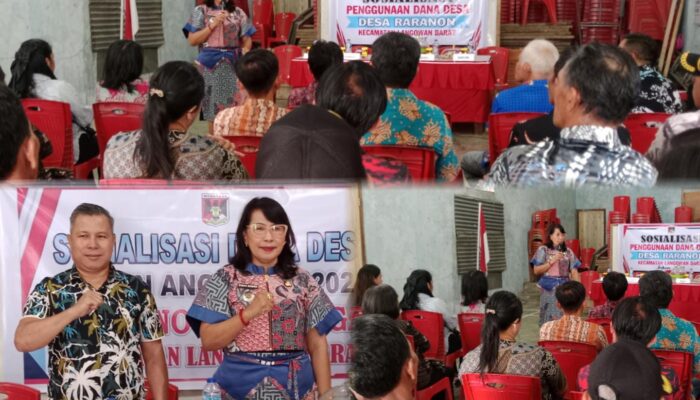 Dibekali Materi Penggunaan Dana Desa, Hukum Tua Raranon Apresiasi Narasumber