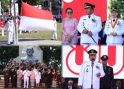 Upacara Peringatan HUT RI Ke-80 di Minahasa Berjalan Khimad dan Sukses