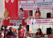 Kumtua Lowian Dan Pemdes Lowian Ikuti Sosialisasi Penggunaan Dana Desa Tahun Anggaran 2025