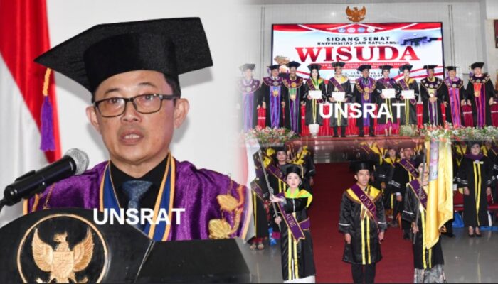UNSRAT Gelar Wisuda Dengan Pesan Semangat Kemerdekaan RI ke 80