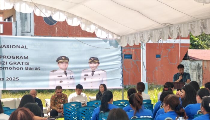 Pemerintah Kota Tomohon dukung BGN Launching Dapur Makan Bergizi Gratis di Woloan Tomohon Barat 3 134111