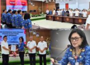 Sekda Watania Pimpin Rakor dan Evaluasi PDAM, Sekaligus Serahkan SK Sekretaris Dewan Pengawas