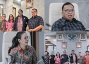 Disambut Wagub Rano Karno, di Kantor Gubernur Jakarta, Bupati Dondokambey Dan Wabub Vasung Kunker ke Pemprov Jakarta