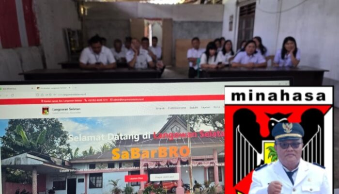 Inovasi Pemerintah Kecamatan Langowan Selatan, Mudahkan Layanan Bagi Warga, Akses Segera Website SaBarBRO