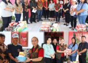Pemkab Minahasa Serahkan Bantuan Pada Keluarga Korban Dampak Bencana di Kakas dan Kakas Barat
