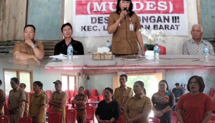 Musdes Desa Noongan 3 Sukses Digelar