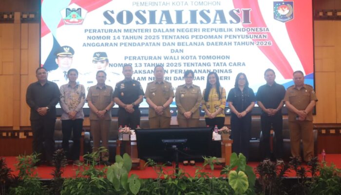 Wali Kota Tomohon Caroll Senduk Buka Sosialisasi Permendagri 14/2025, Tegaskan APBD 2026 Harus Efisien dan Berintegritas 2 214403