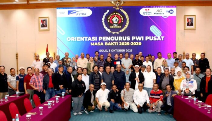 Cak Munir Pimpin Orientasi PWI Pusat Menyongsong Pengukuhan Pengurus Baru
