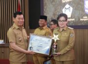 Diterima Wawali Sendy Rumajar, Tomohon Raih Terbaik III Penurunan Stunting Sulut 2025