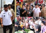Pastikan Stabilitas Harga Sembako, Bupati RD Lakukan Sidak di Pasar Sonder
