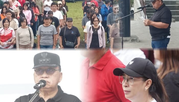 Bupati RD Tekankan Komitmen Gerakan Minahasa Bersih 2025 Pada Apel Kerja Bakti