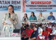 Buka Workshop Percepatan Penurunan Stunting, Wabub VaSung: Penting Untuk Masa depan Generasi Penerus