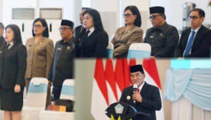 Sekda Watania Wakili Bupati Minahasa Hadiri Pelantikan Kepala BPKP Sulut