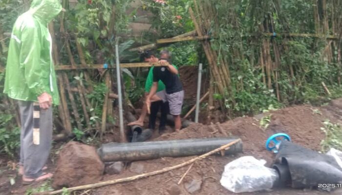 Perbaikan Pipa 6 Inci, PDAM Tomohon Upayakan Pemulihan Layanan Secepatnya