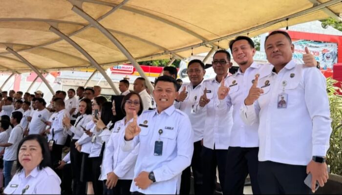 Lapas Tondano Hadiri Peringatan Satu Tahun Kemenimipas di Manado