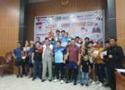 Asisten III Vicky Tanor Tutup Pertandingan Tenis Meja Piala Bupati- Wakil Bupati Minahasa CUP 2025