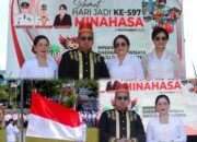 Bupati Minahasa dan Wakil Bupati Minahasa Hadiri Upacara Peringati Hari Jadi Minahasa ke-597