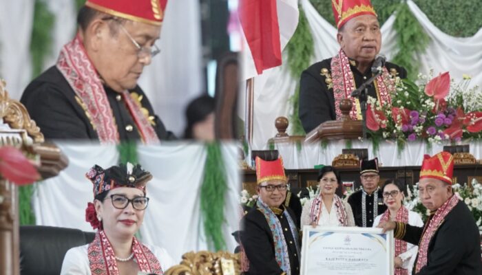 Dipimpin Ketua DPRD Minahasa, Rapat Paripurna Hari Jadi Minahasa ke -597, Dihadiri Bupati RD Dan Wabub VaSung