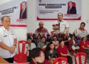 Serap Aspirasi Masyarakat di Langowan, Ketua DPRD Robby Longkutoy Hadiri Reses Anggota DPRD Minahasa