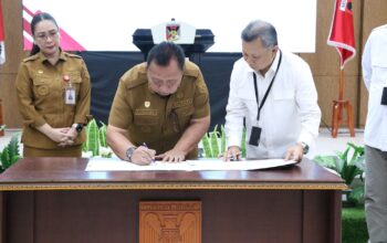 Pemkab Minahasa dan Bank SulutGo MOU Kerja Sama Komoditi Unggulan Sekaligus Launching KUR Bohusami 7 IMG 20251208 WA0021