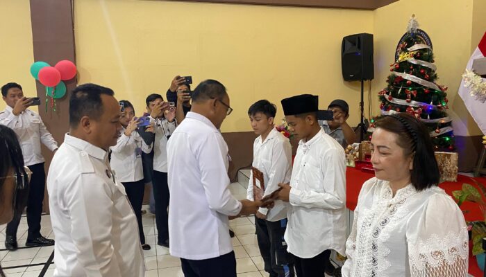 Natal 2025 Membawa Harapan Baru, Ratusan Warga Binaan Lapas Tondano Terima Remisi