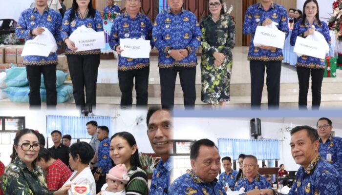 Pemkab Minahasa Safari Natal di Tombulu, Bupati Dondokambey: Ibadah Natal Bukan Sekedar Seremonial