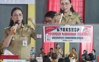 Wabub Vasung Berikan Materi pada Workshop Percepatan Penurunan Stunting di Kecamatan Langowan Utara 4 IMG 20251209 143854