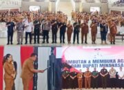 Bupati Dondokambey dan Wabub VaSung Hadiri Workshop Bela Negara